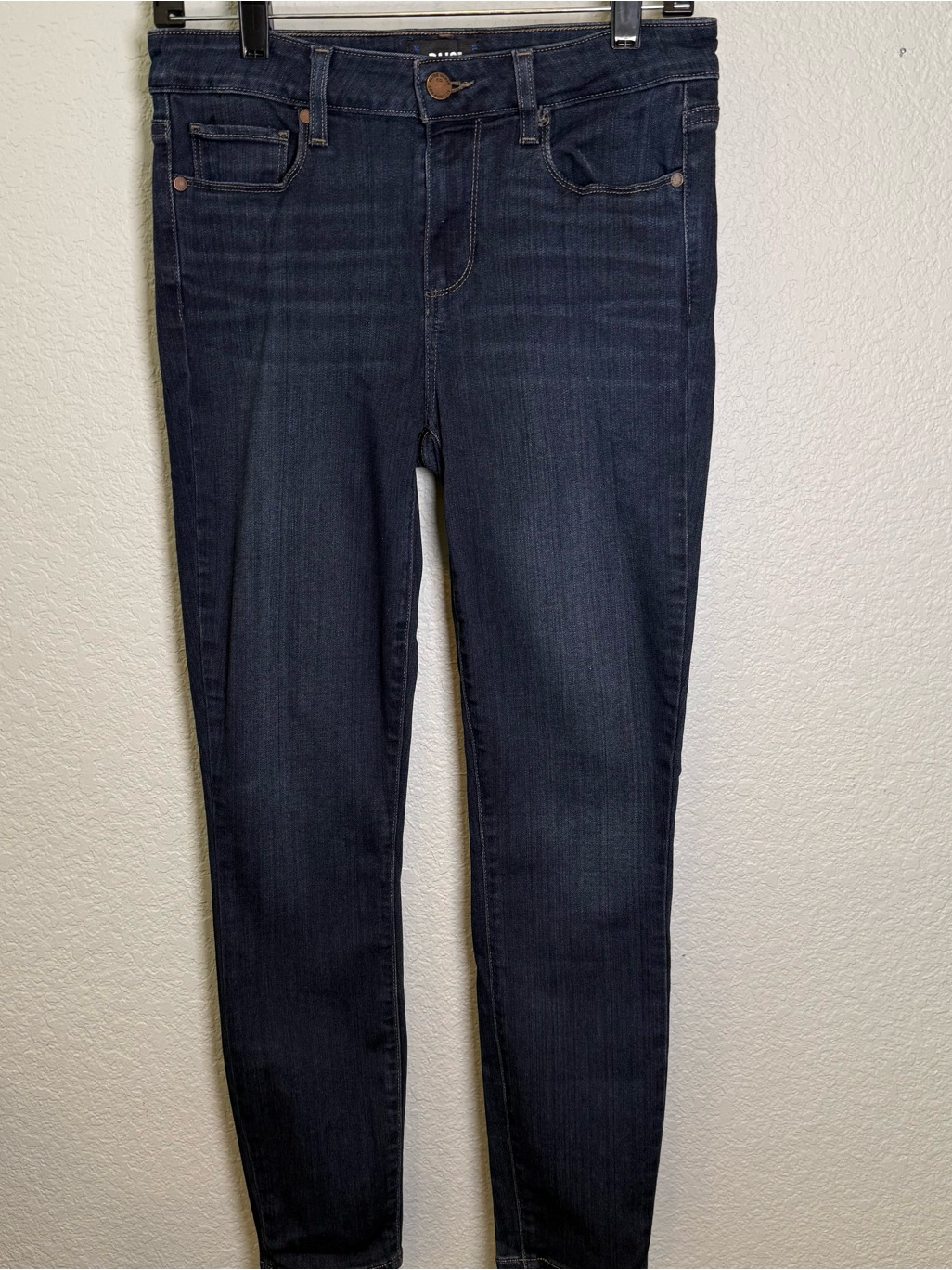 Paige Verdugo Ankle Dark Indigo Skinny Jeans